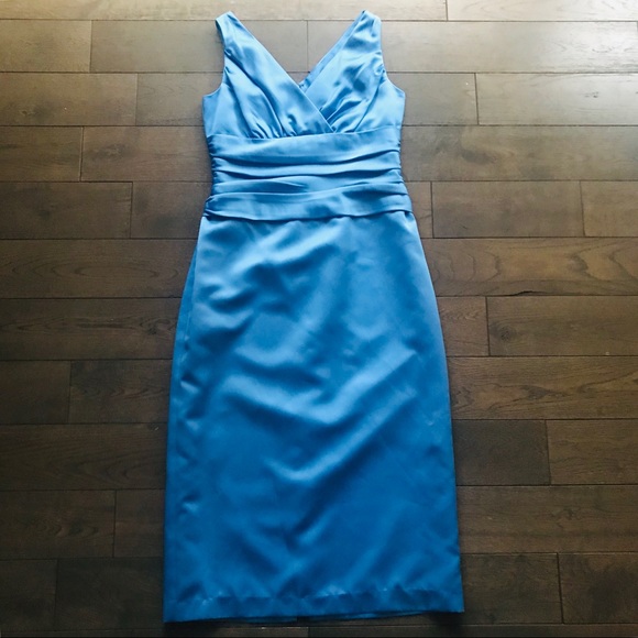 David's Bridal Dresses & Skirts - NWOT Beautiful David’s Bridal Blue Dress 10